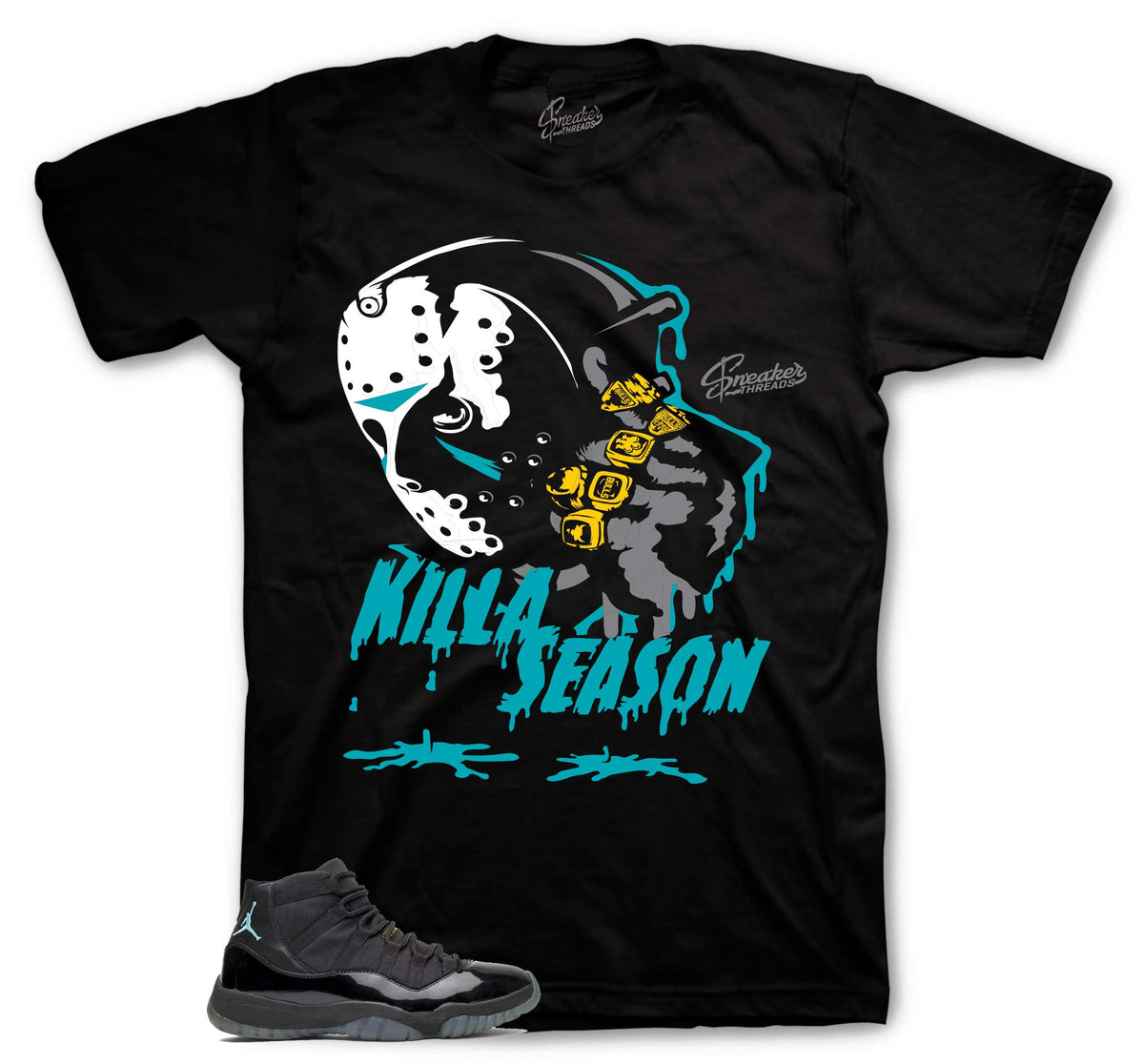Retro 11 Gamma Blue Killa Season Shirt