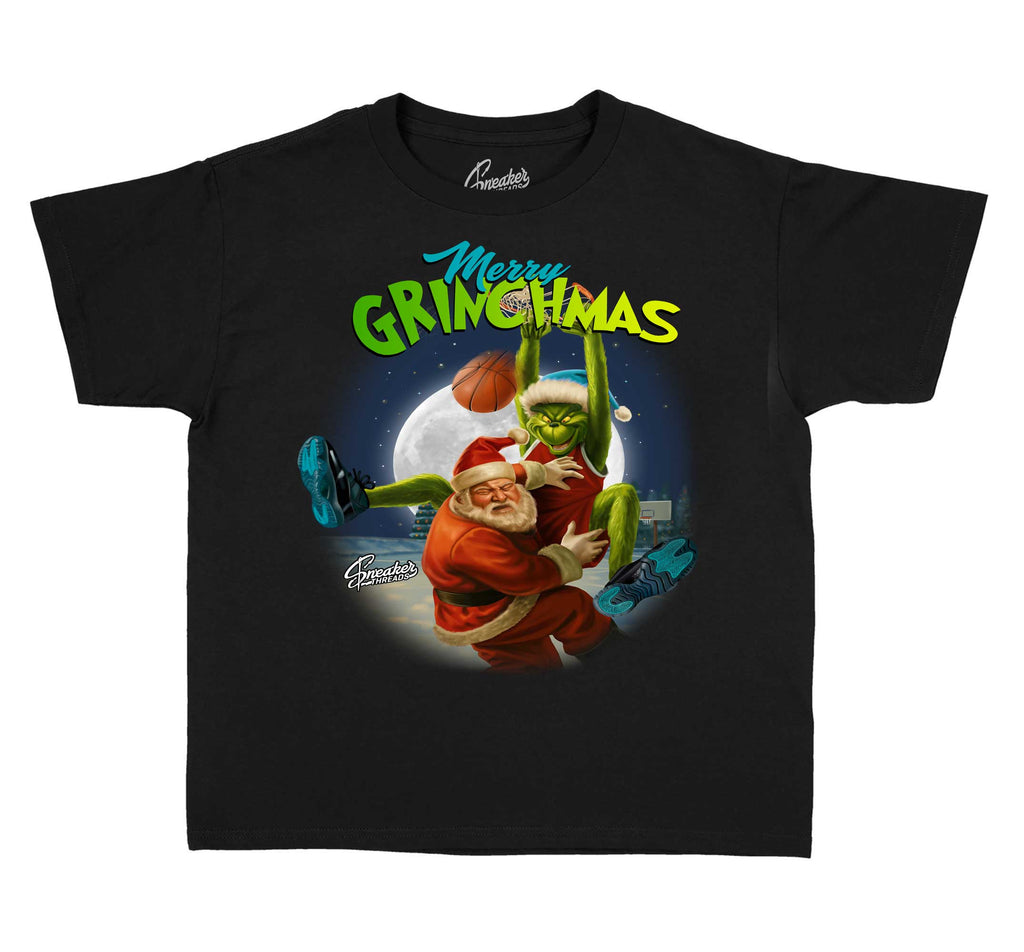 Kids - Gamma Blue 11 Dunkmas Shirt