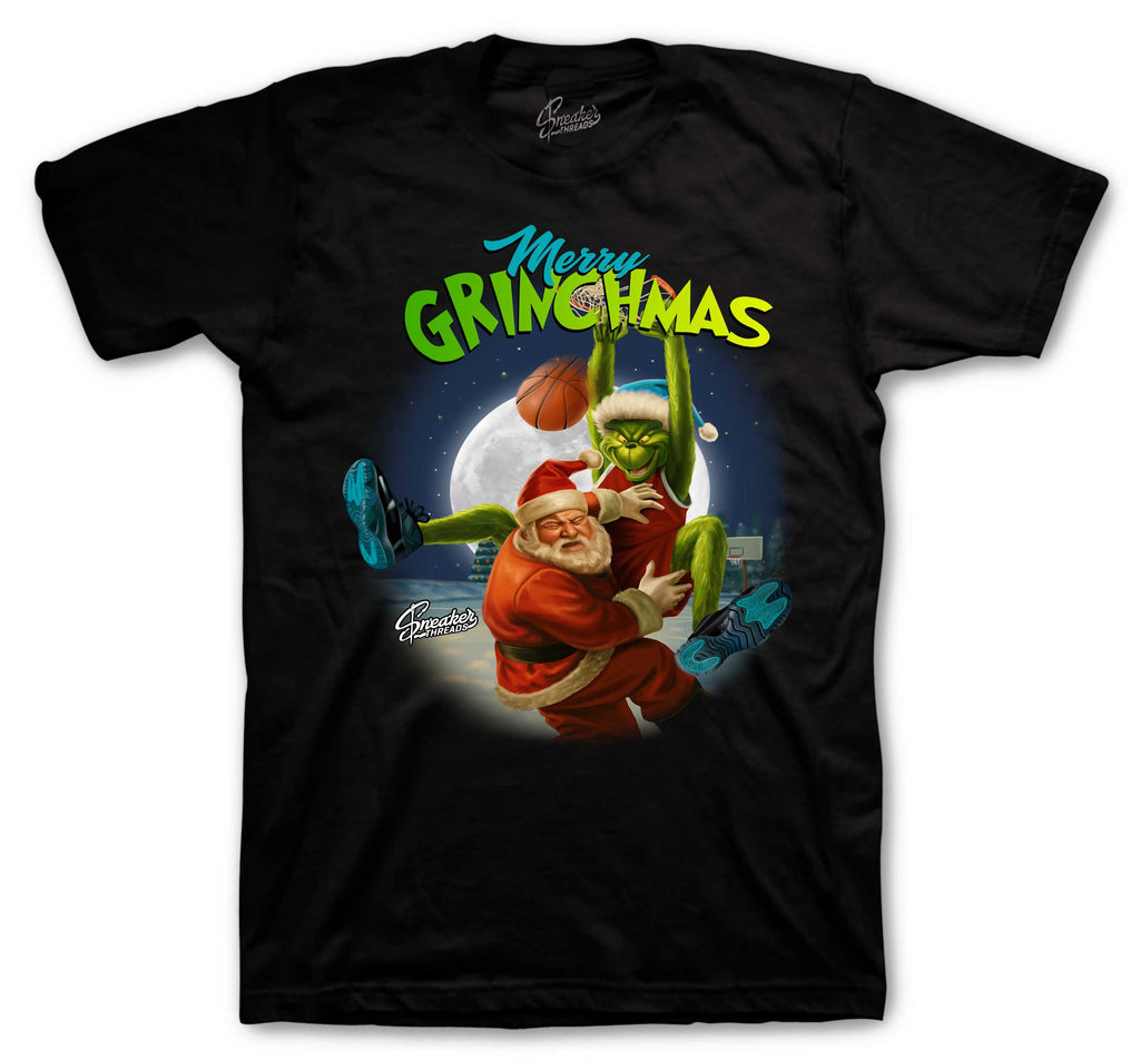 Retro 11 Gamma Blue Dunkmas Shirt