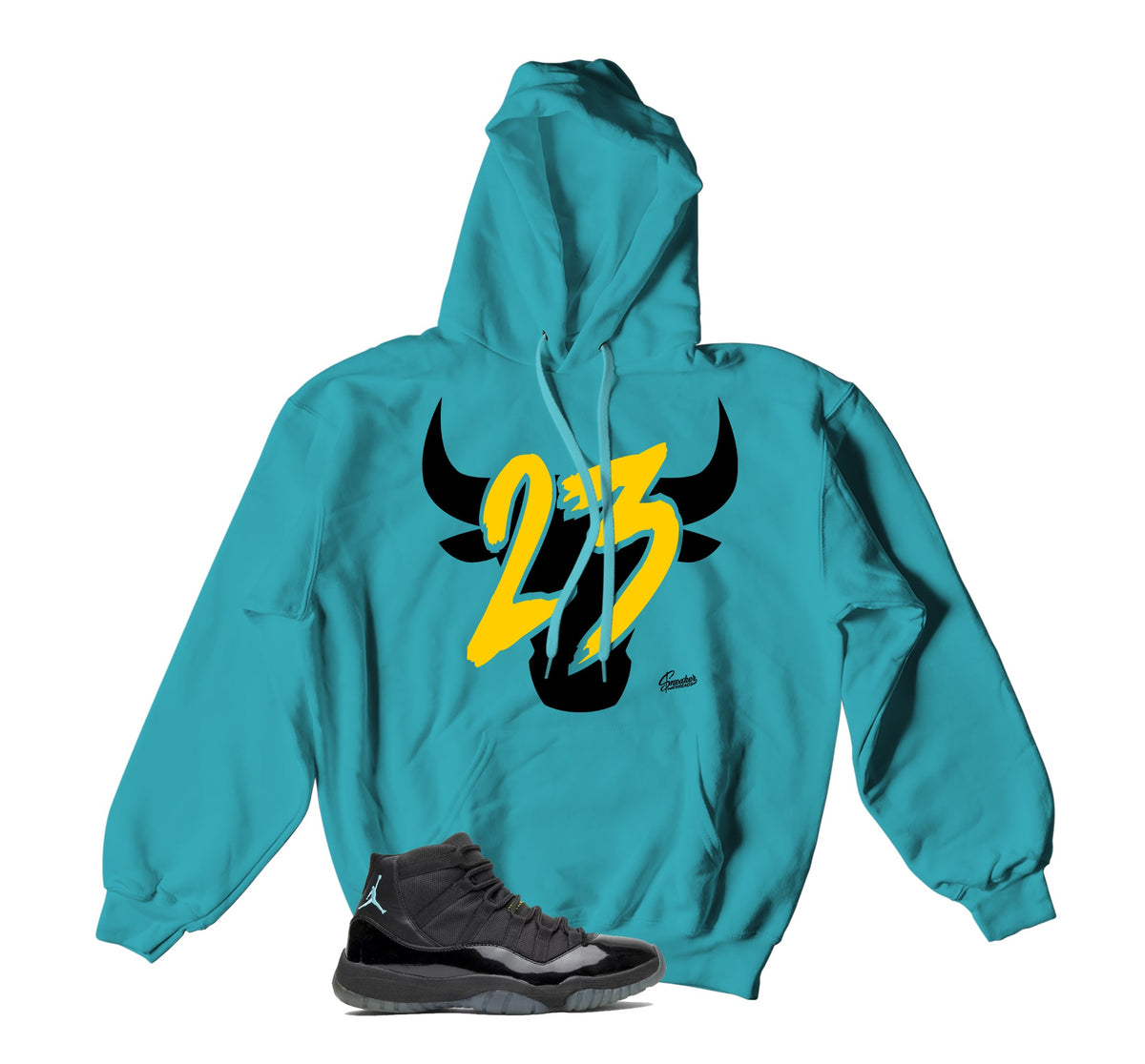 Retro 11 Gamma Blue Toro Hoody