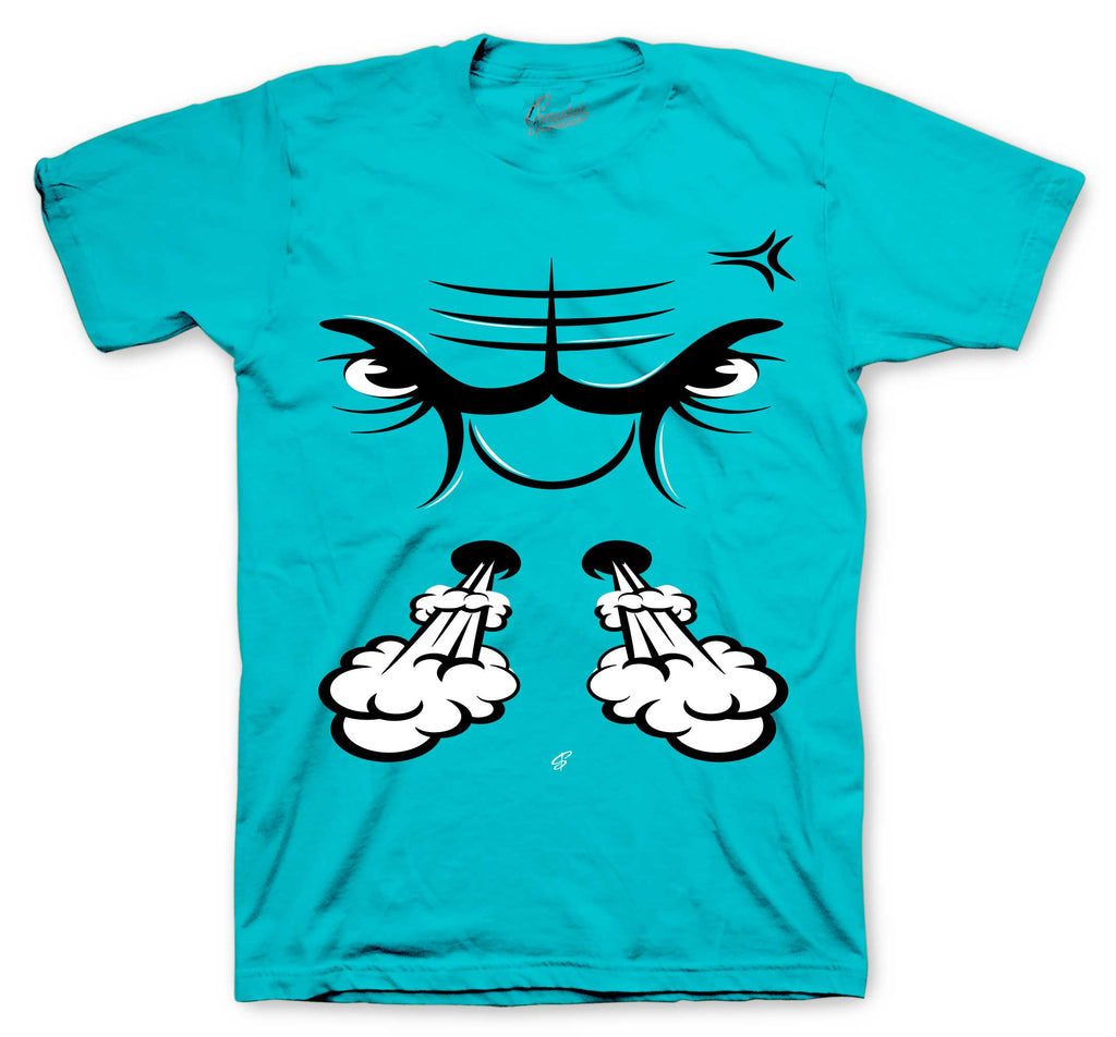 Retro 11 Gamma Blue Raging Face Shirt