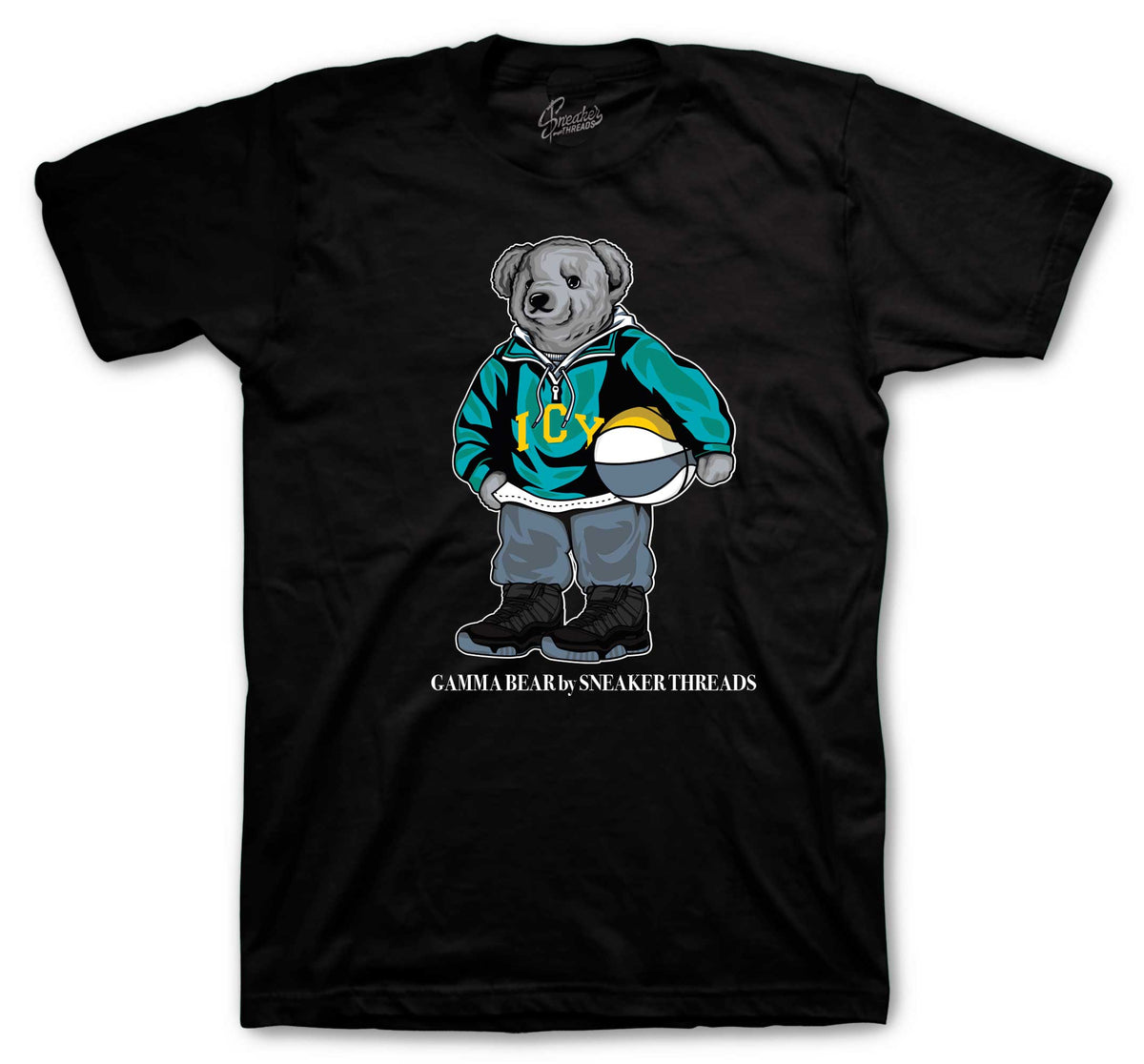 Retro 11 Gamma Blue Bear Shirt