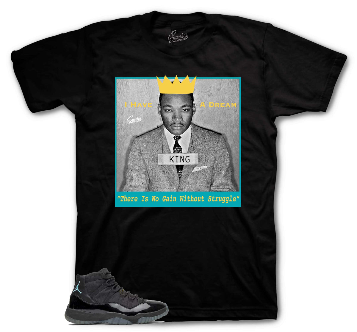 Retro 11 Gamma Blue Freedom Shirt