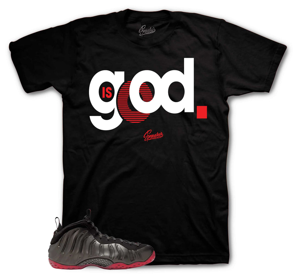 Foamposite Cough Drop God Is Good Shirt