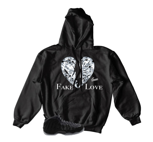 Foamposite Carbon Fiber Fake Love Hoody