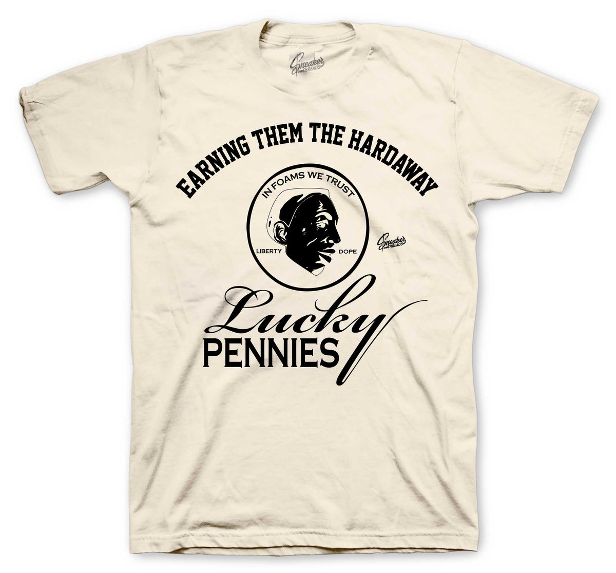 Foamposite Pearl Lucky Pennies Shirt