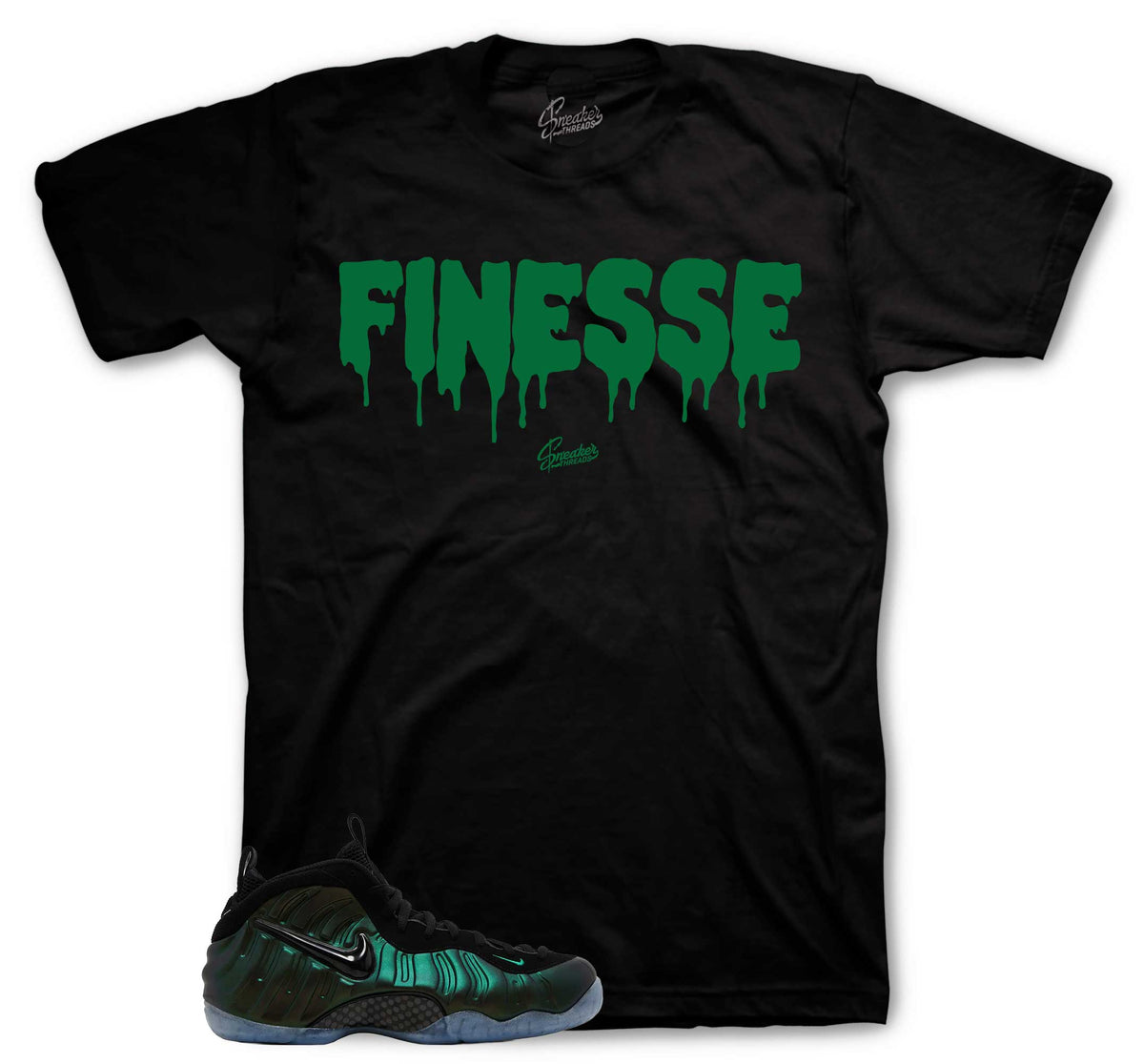 Foamposite Pine Green Finesse Shirt