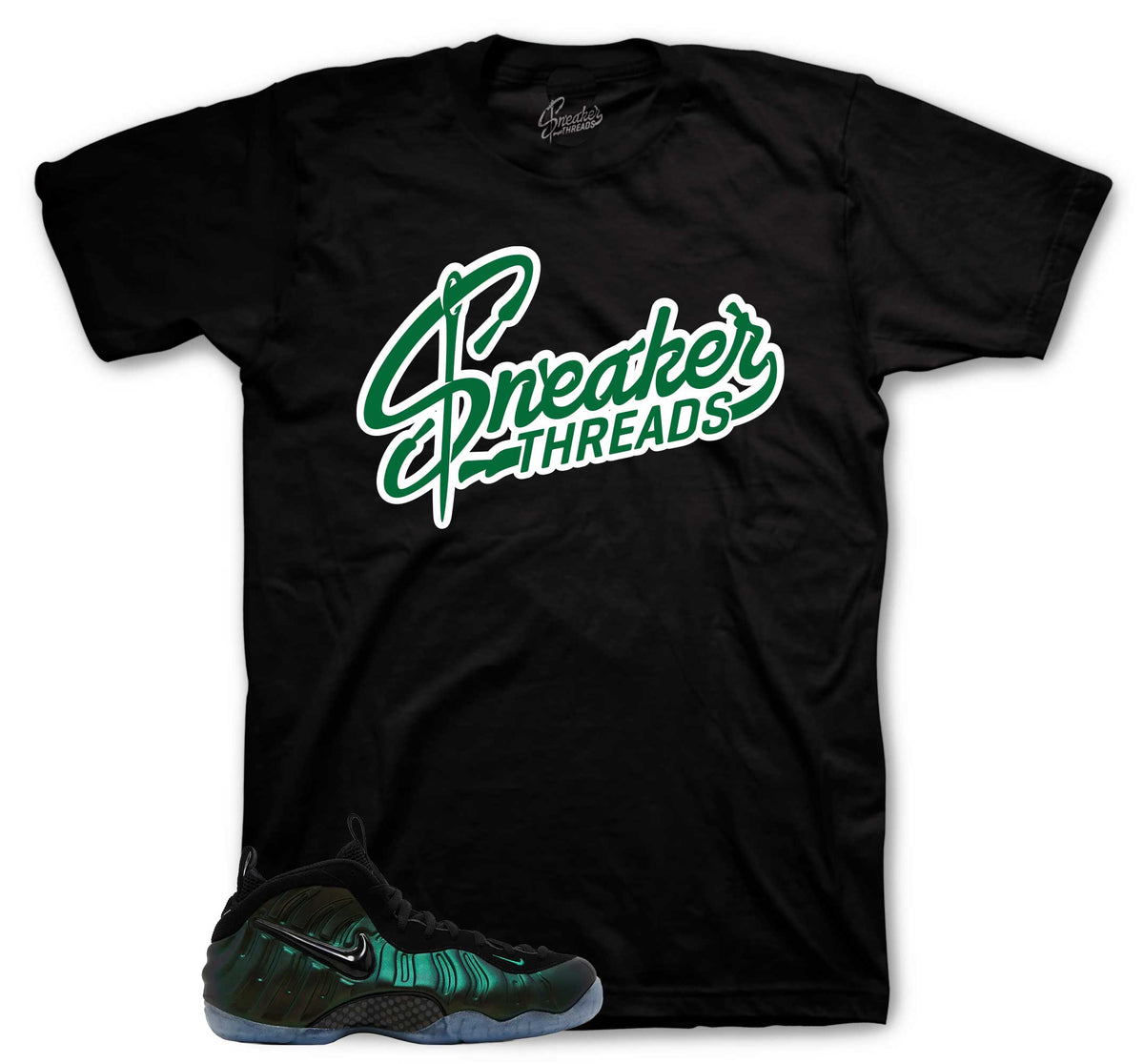 Foamposite Pine Green Sneaker Threads Shirt