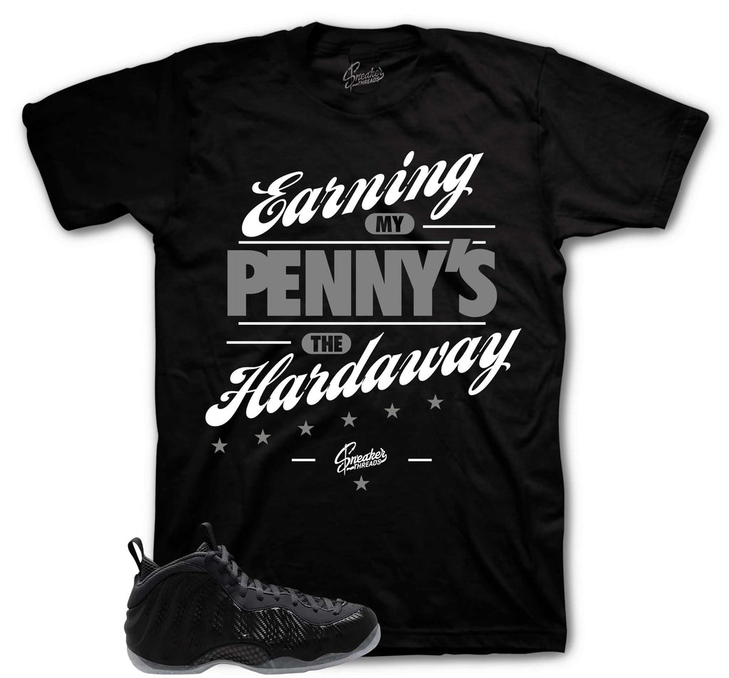 Foamposite Carbon Fiber Earning Pennys Shirt