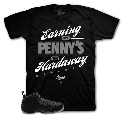 Foamposite Carbon Fiber Earning Pennys Shirt