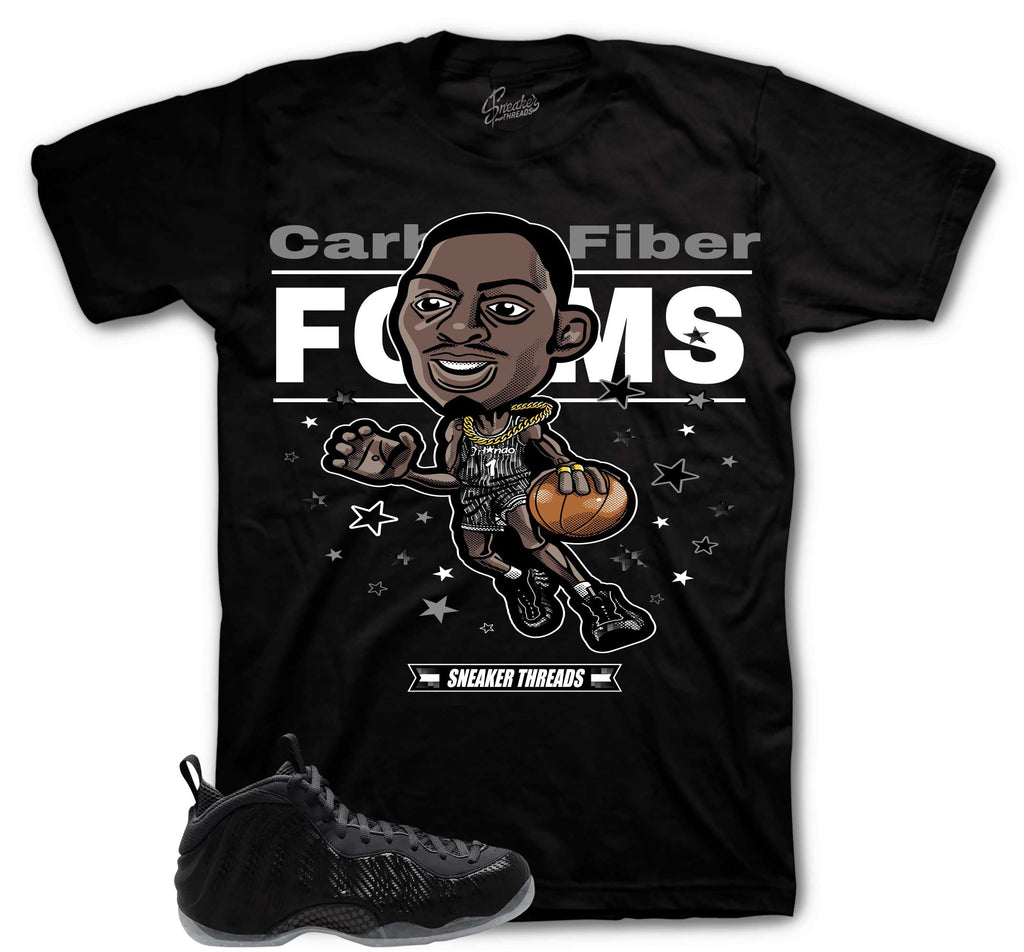 Foamposite Carbon Fiber Toon Shirt