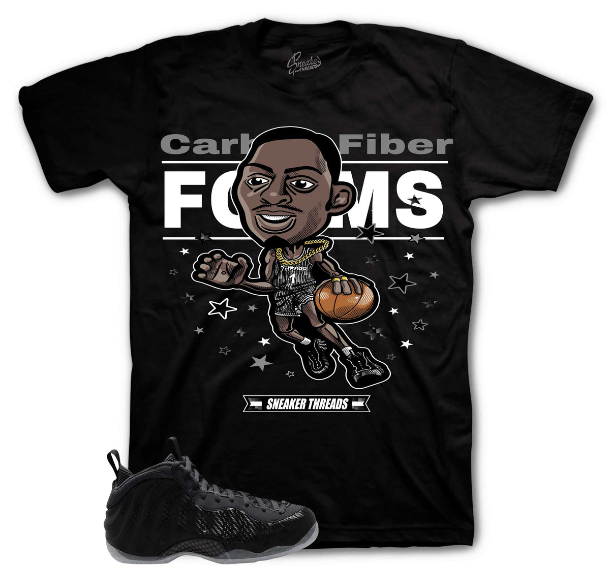Foamposite Carbon Fiber Toon Shirt