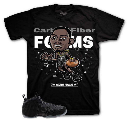 Foamposite Carbon Fiber Toon Shirt