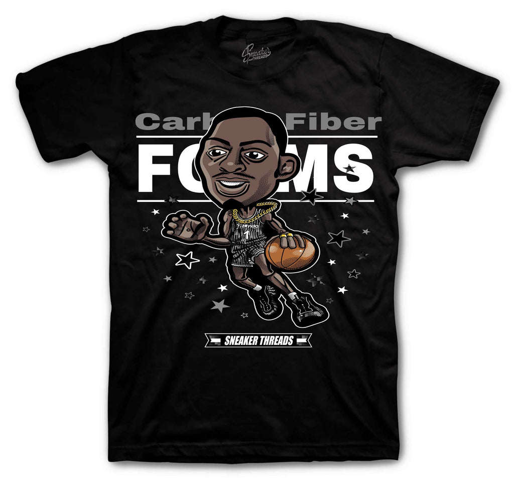 Foamposite Carbon Fiber Toon Shirt