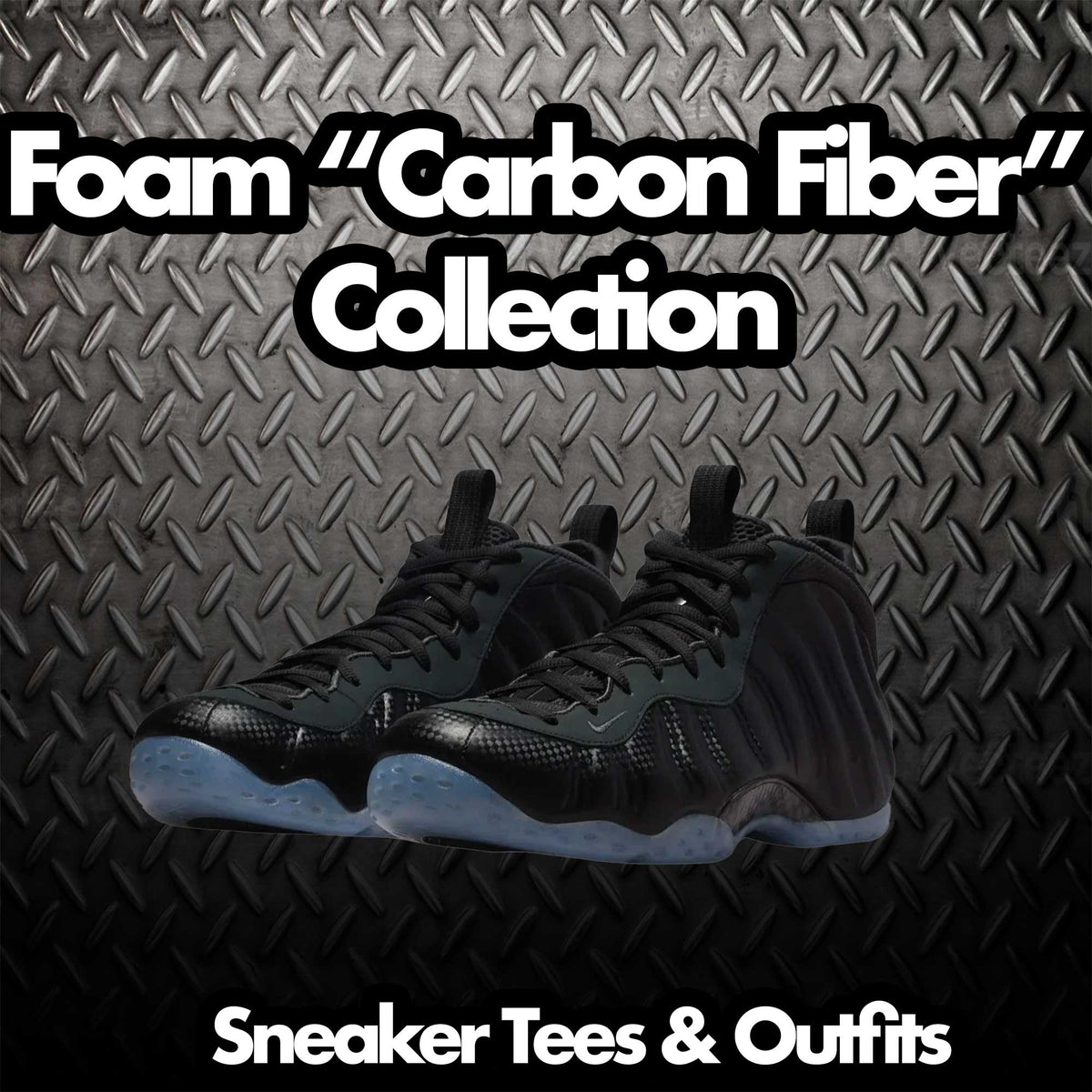 Foamposite Carbon Fiber Fake Love Hoody