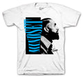Foamposite Pro University Blue Mindset Shirt