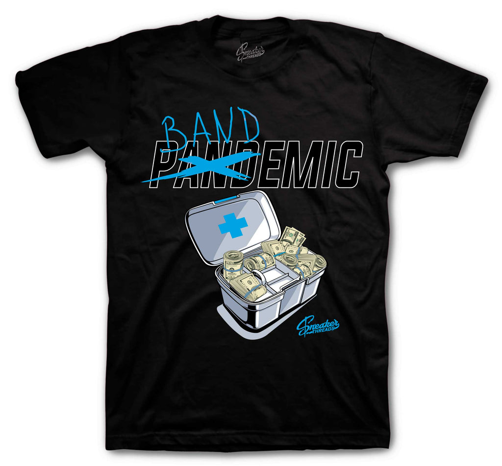 Foamposite Pro University Blue Bandemic Shirt