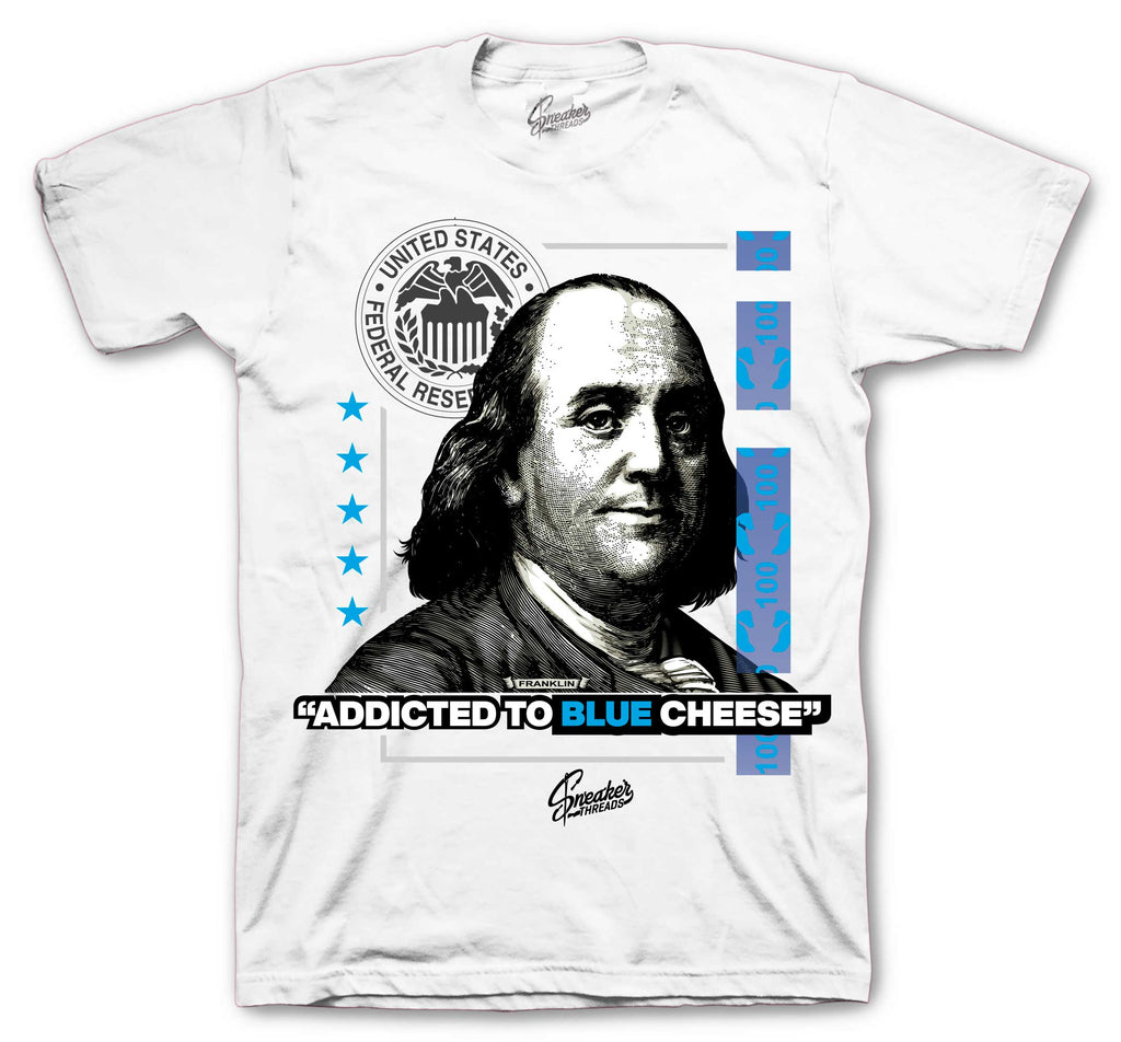 Foamposite Pro University Blue Cheese Shirt