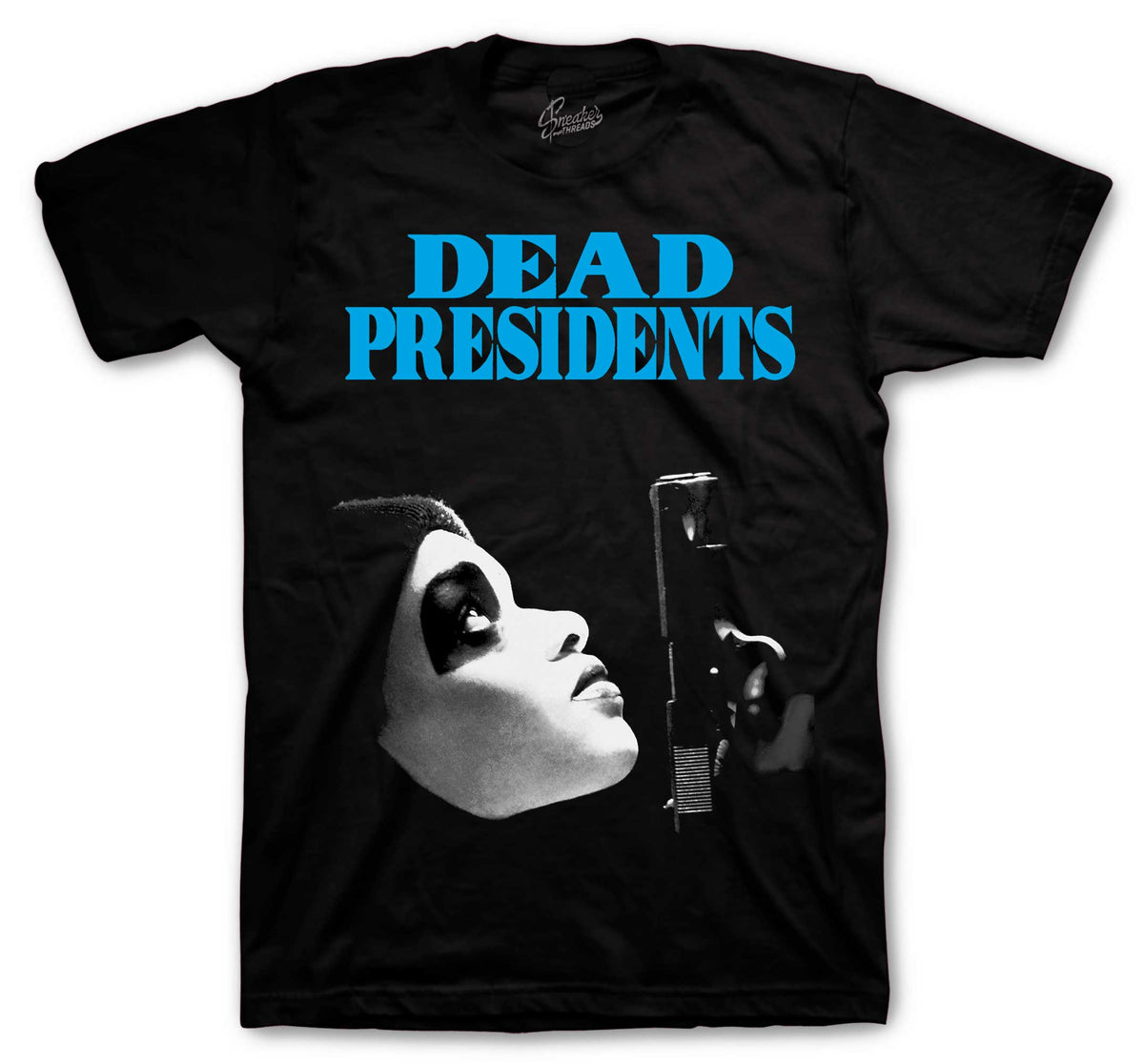 Foamposite Pro University Blue Dead Pres Shirt