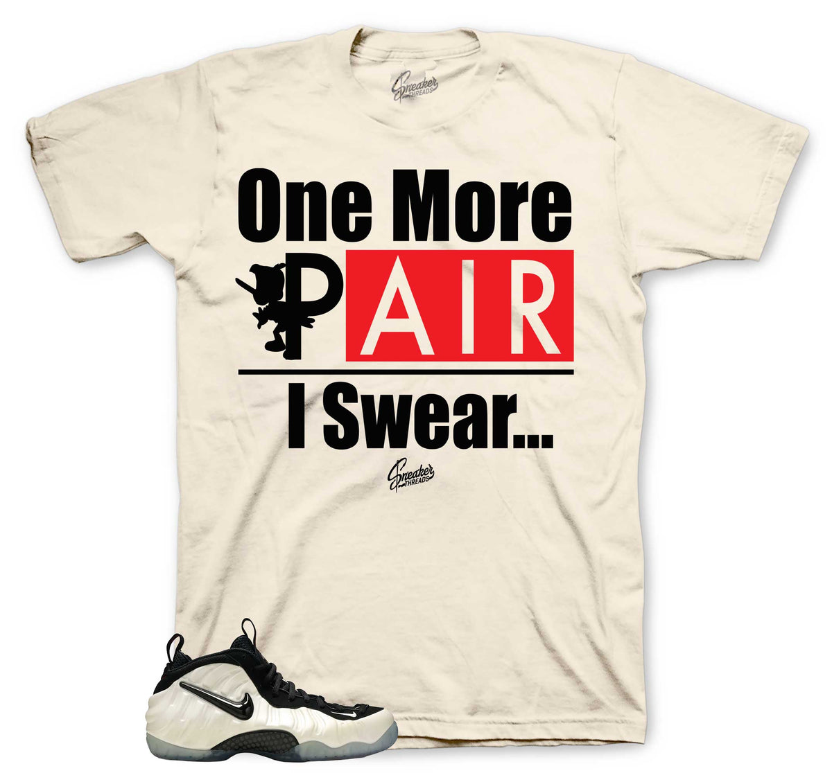 Foamposite Pearl One More Pair Shirt