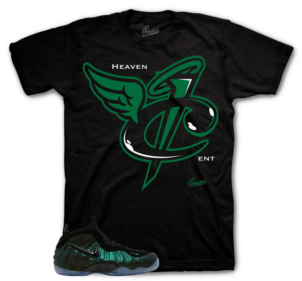 Foamposite Pine Green Heaven Cent Shirt