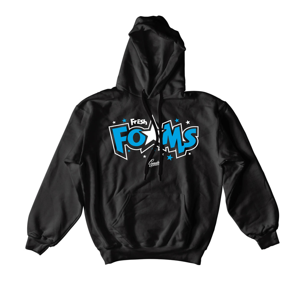 Foamposite Pro University Blue Fresh Foams Hoody