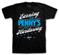 Foamposite Pro University Blue Earning Pennys Shirt