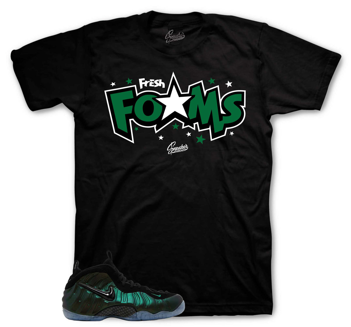 Foamposite Pine Green Fresh Foams Shirt