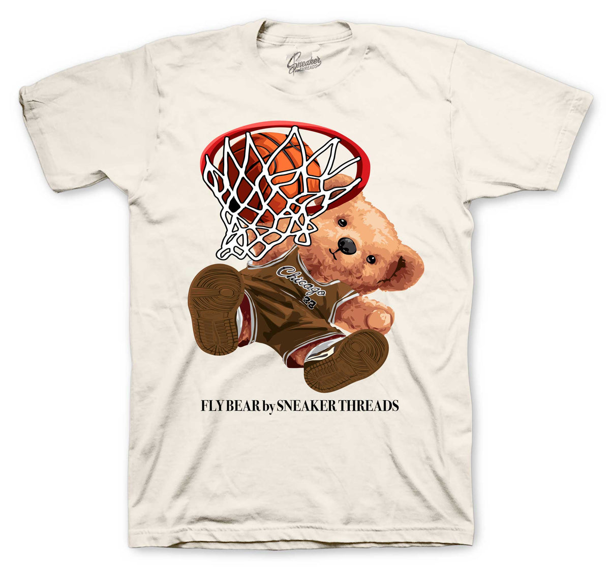 Retro 1 Baroque Brown Sail Fly Bear Shirt