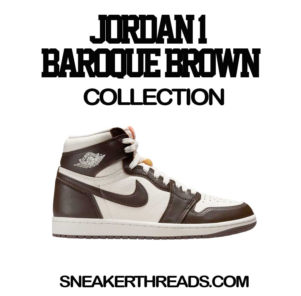 Retro 1 Baroque Brown Sail Day Ones Shirt