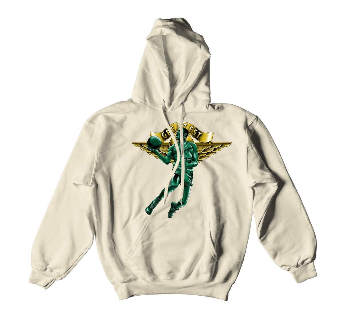 Retro 1 Pro Green Fir Greatest Hoody