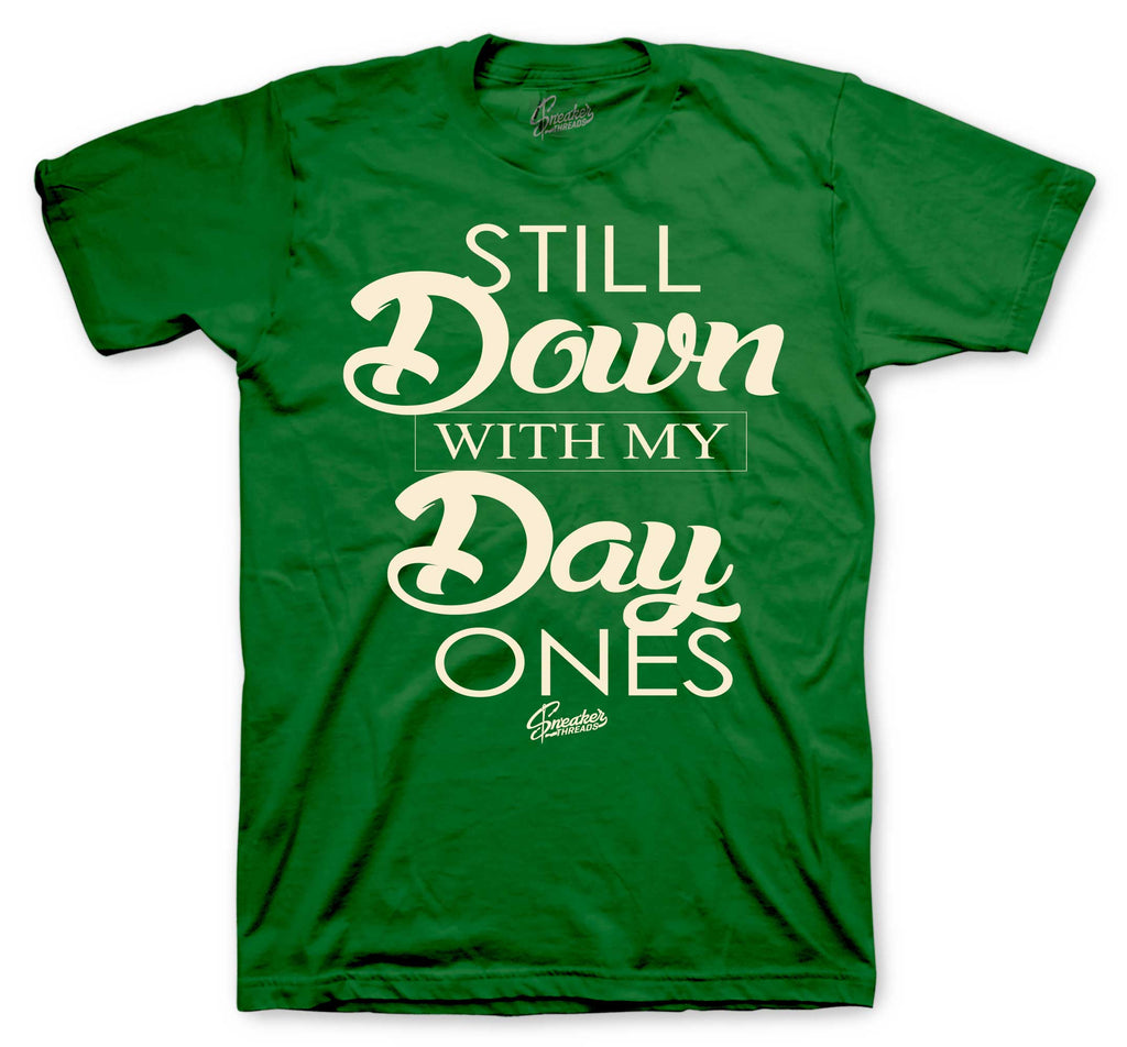 Retro 1 Pro Green Fir Day Ones Shirt