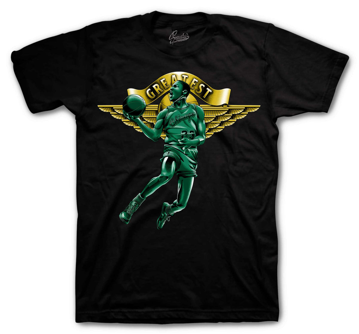 Retro 1 Pro Green Fir Greatest Shirt