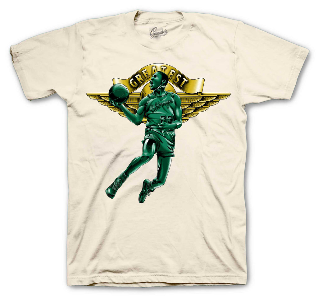 Retro 1 Pro Green Fir Greatest Shirt