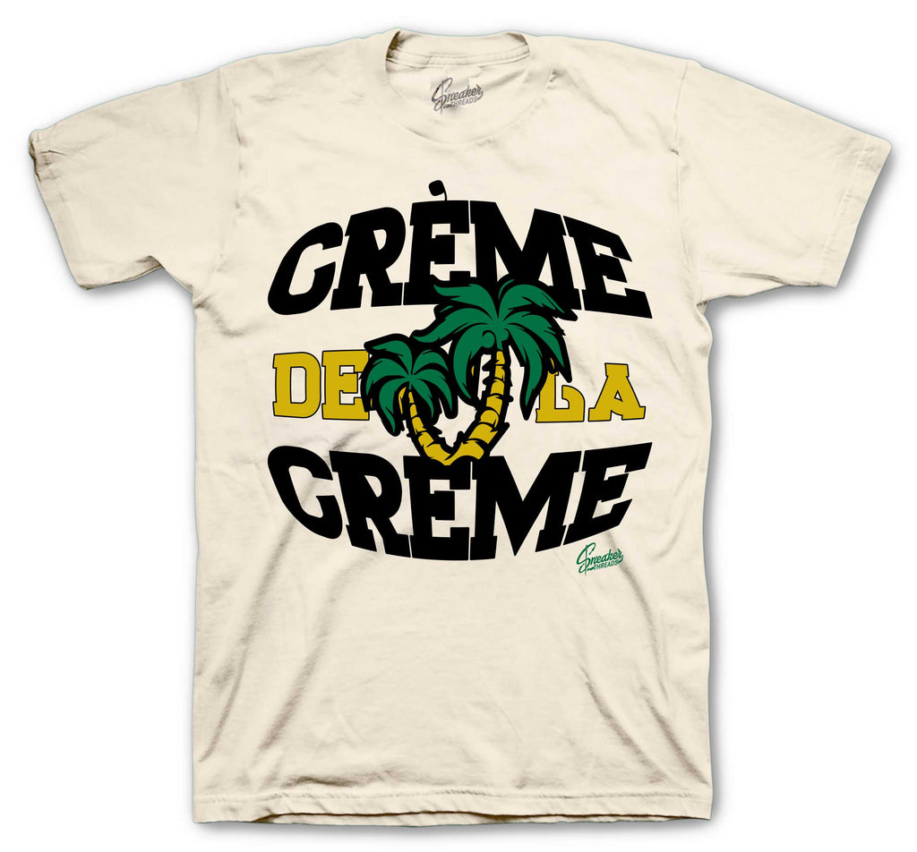 Retro 1 Pro Green Fir Creme Shirt