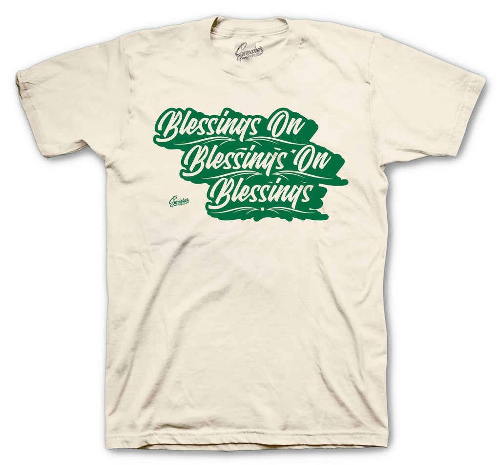 Retro 1 Pro Green Fir Blessings Shirt