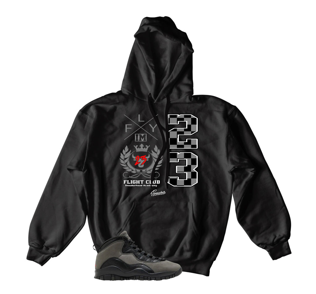 Retro 10 Shadow Flight Hoody