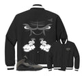 Retro 10 Shadow Raging Face Insulated Jacket