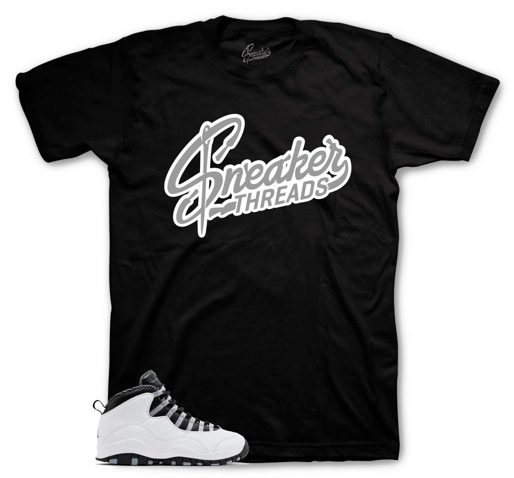 Retro 10 Steel Sneaker Threads Shirt
