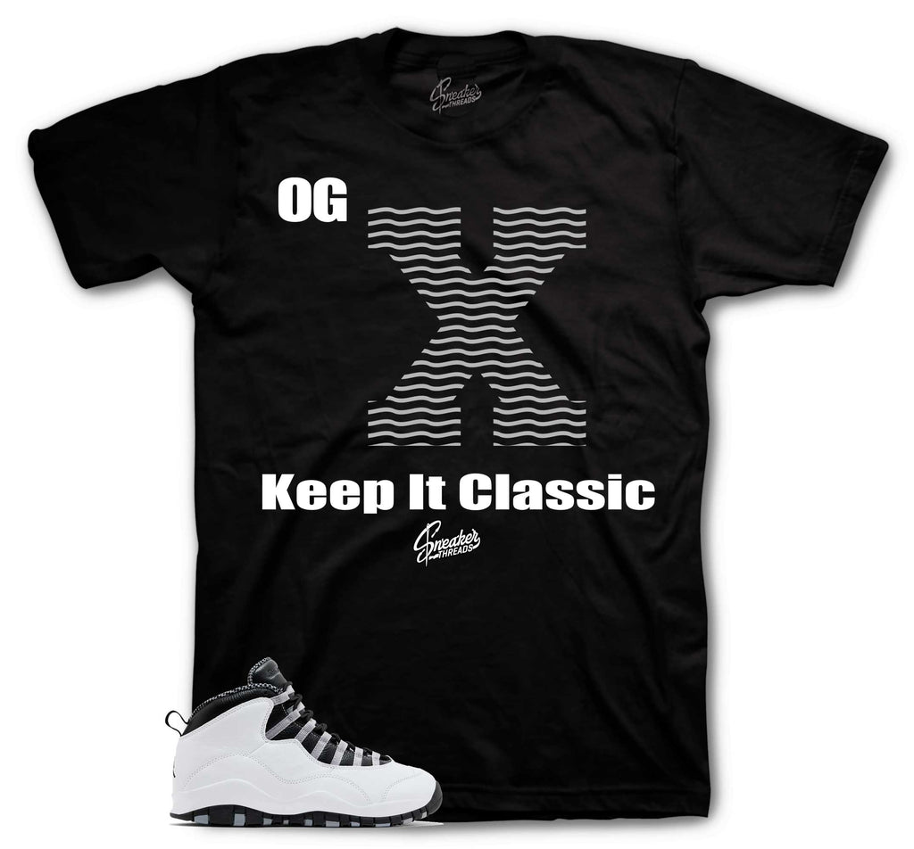 Retro 10 Steel Keep it Classic Shirt