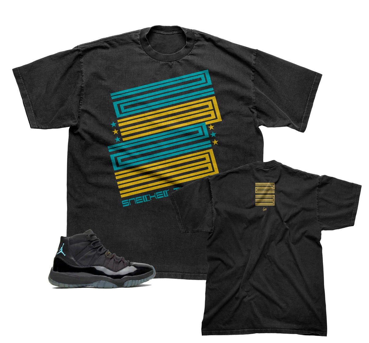 Retro 11 Gamma Blue Crest OVERSIZED Shirt