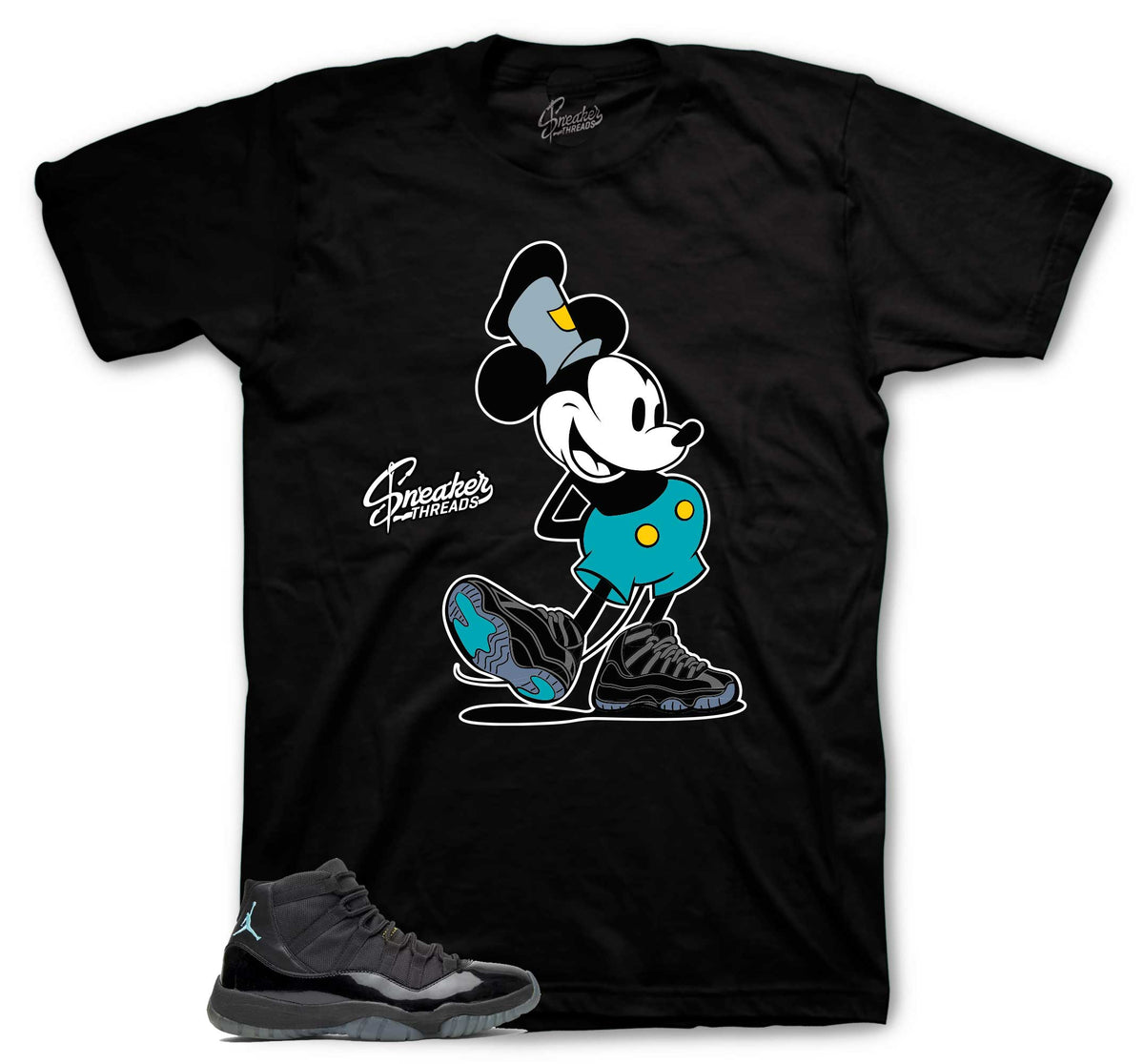 Retro 11 Gamma Blue Old School Shirt
