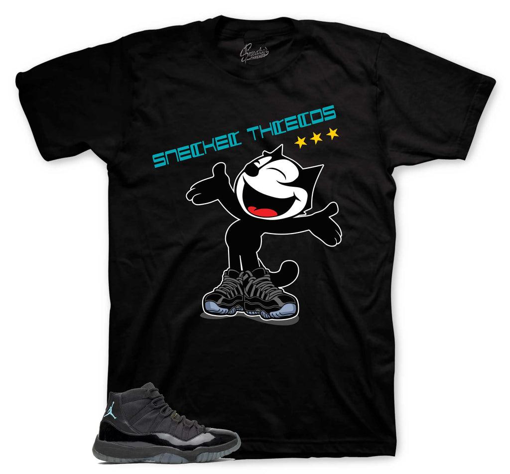 Retro 11 Gamma Blue Standing On Gammas Shirt