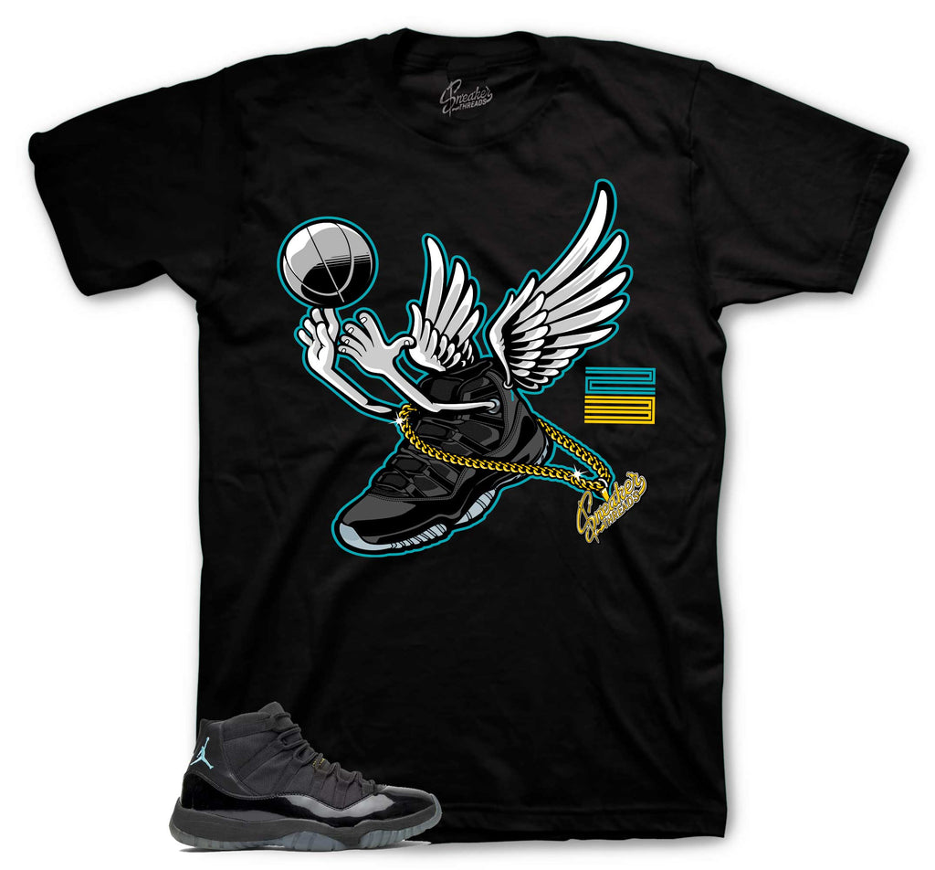 Retro 11 Gamma Blue Fly Kicks Shirt