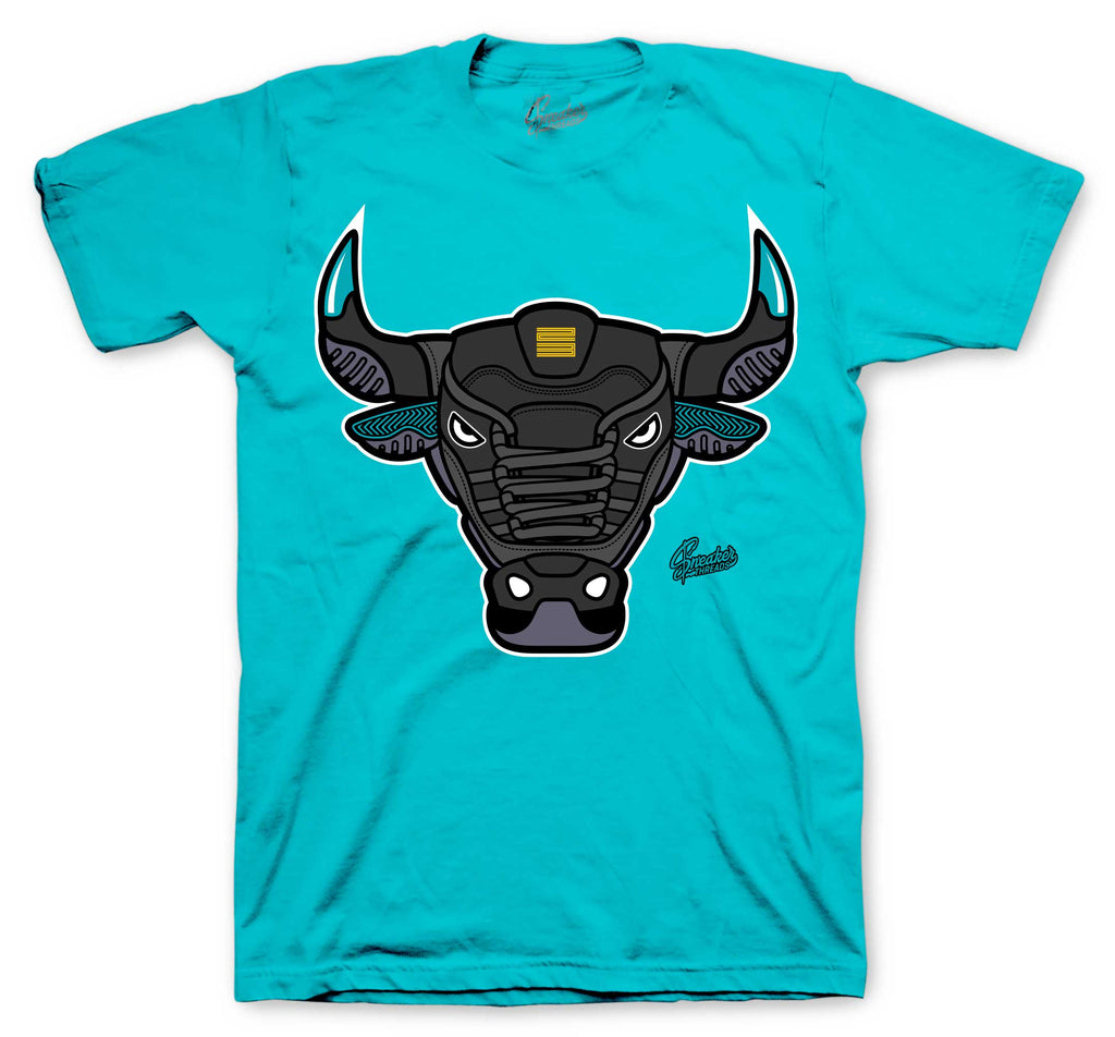 Retro 11 Gamma Blue War Bully Shirt