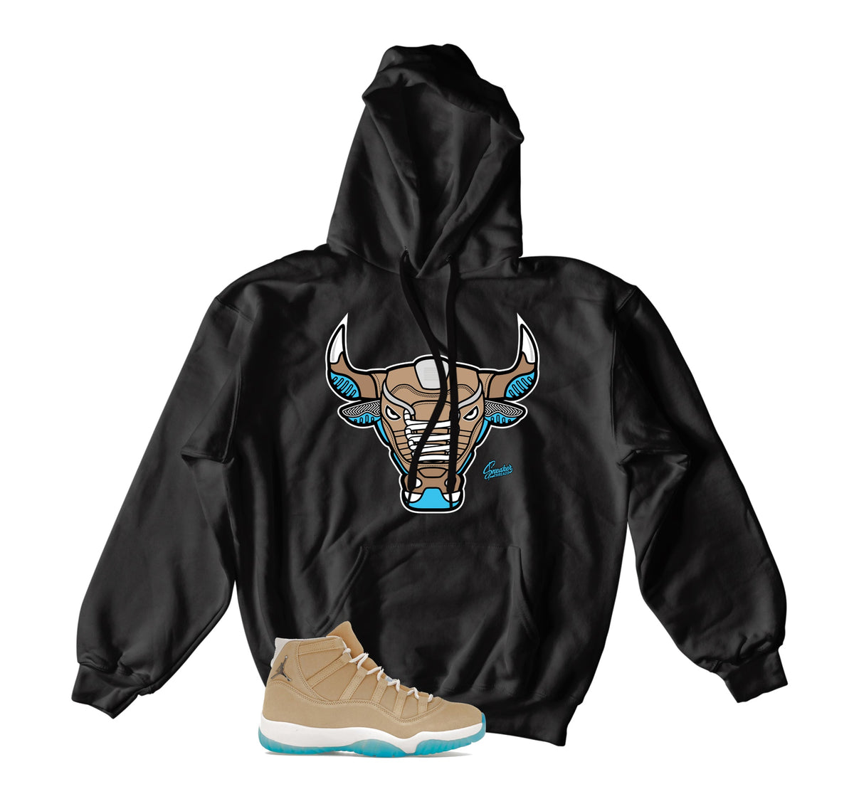 Retro 11 H Town War Bully Hoody