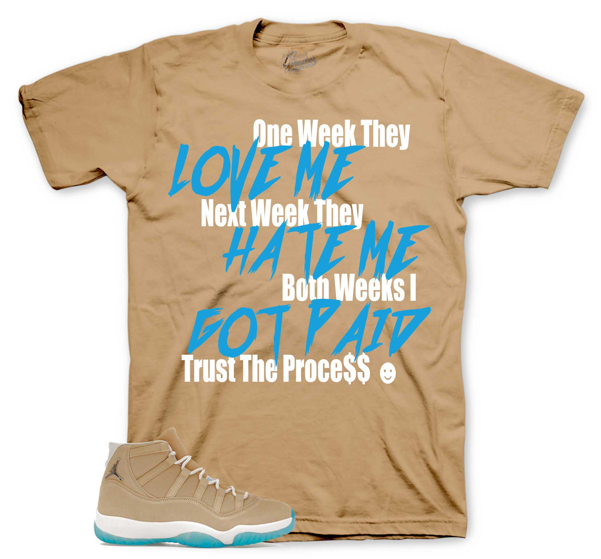 Retro 11 H Town Trust The Process Shirt