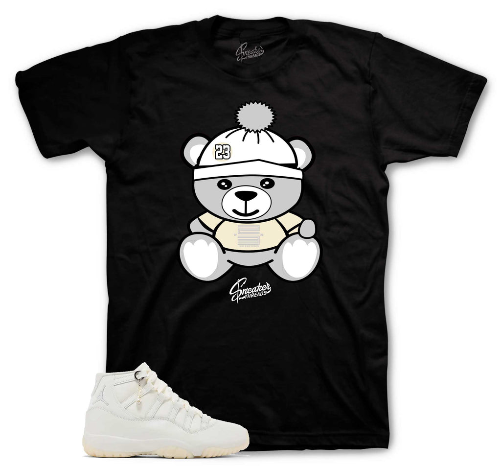 Retro 11 Pearl Sneaker Bear Shirt