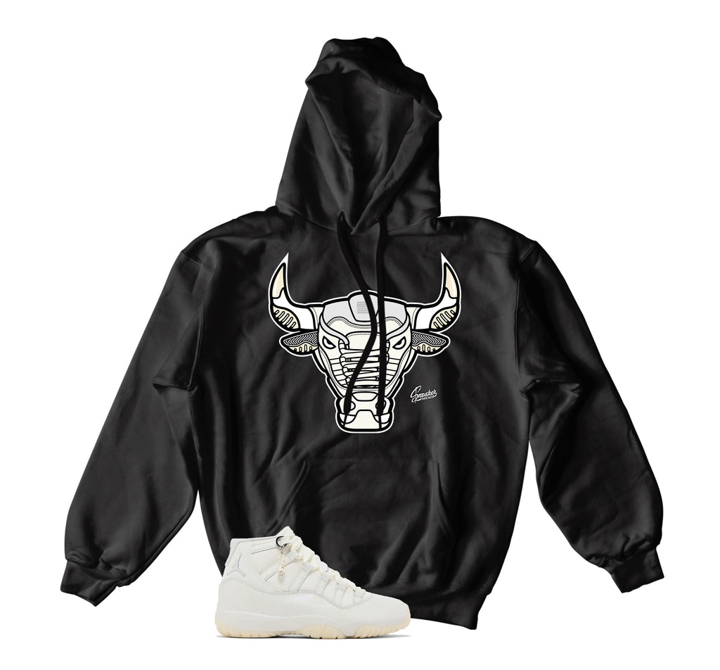 Retro 11 Pearl War Bully Hoody