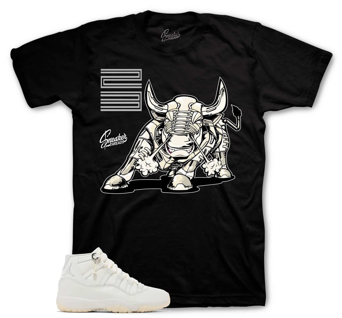 Retro 11 Pearl No Bull Shirt